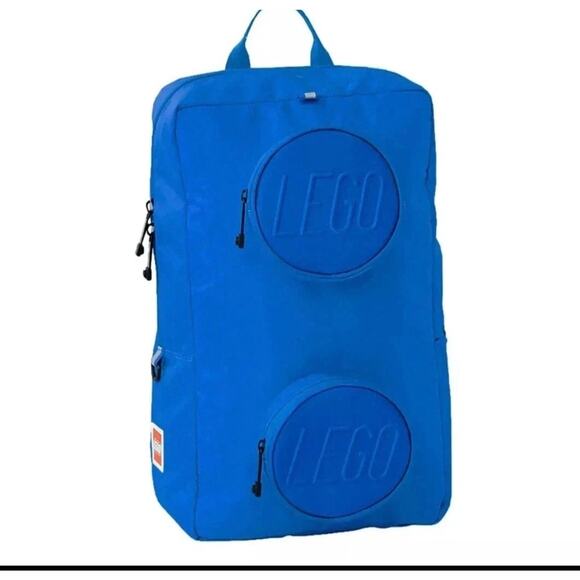 LEGO Kids 2-Piece blue Luggage Set Expandable Trolley & Backpack Travel Bag - Picture 3 of 8